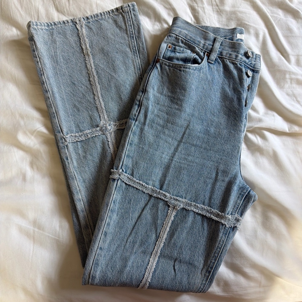 Pacsun High Rise Bootcut with detail